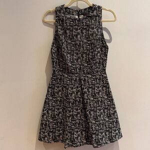 Alice and Olivia black and white dress